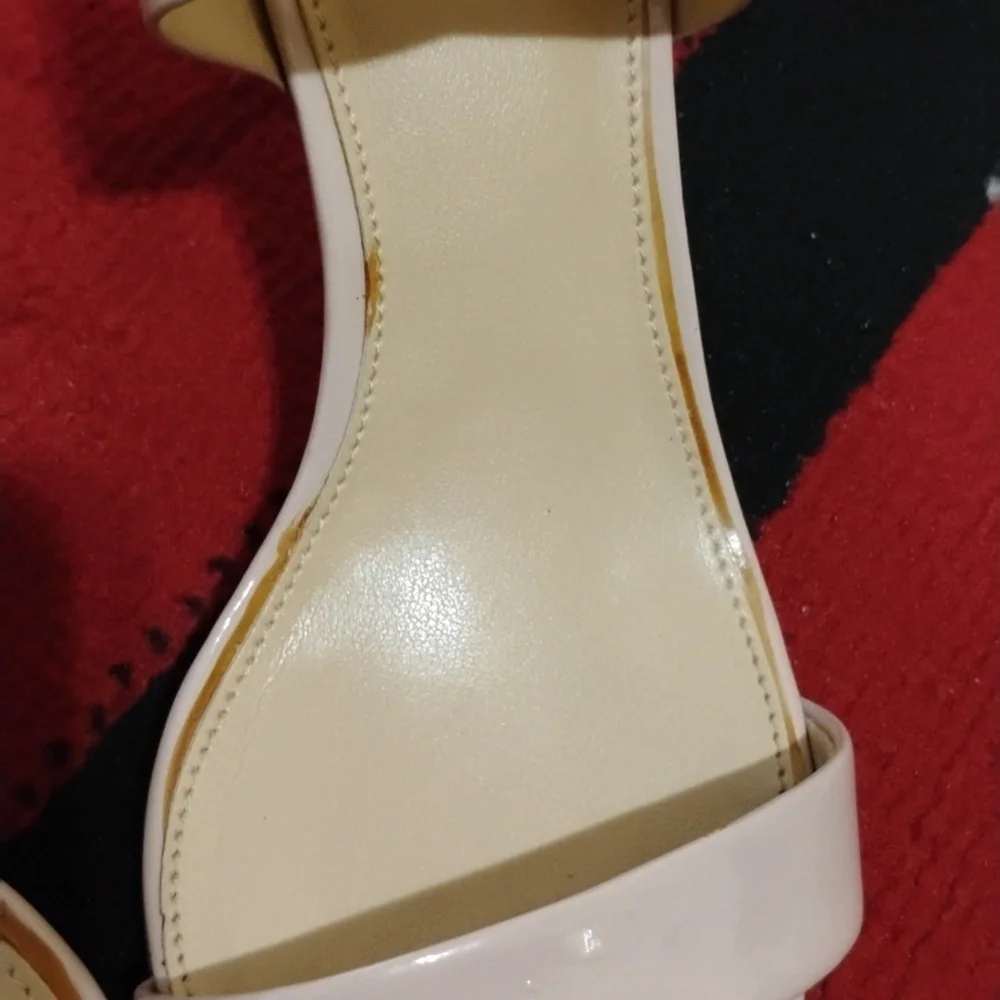 MICHAEL KORS Elegant Nude Strappy Heels Size 7M - Picture 12 of 16